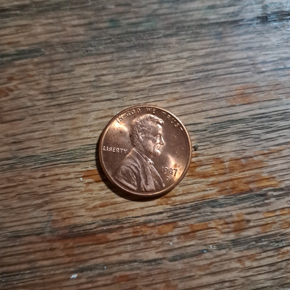 1987 D Lincoln Penny